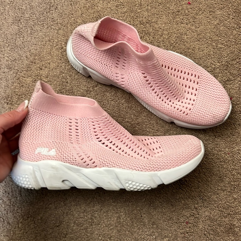 Pink Fila size 9